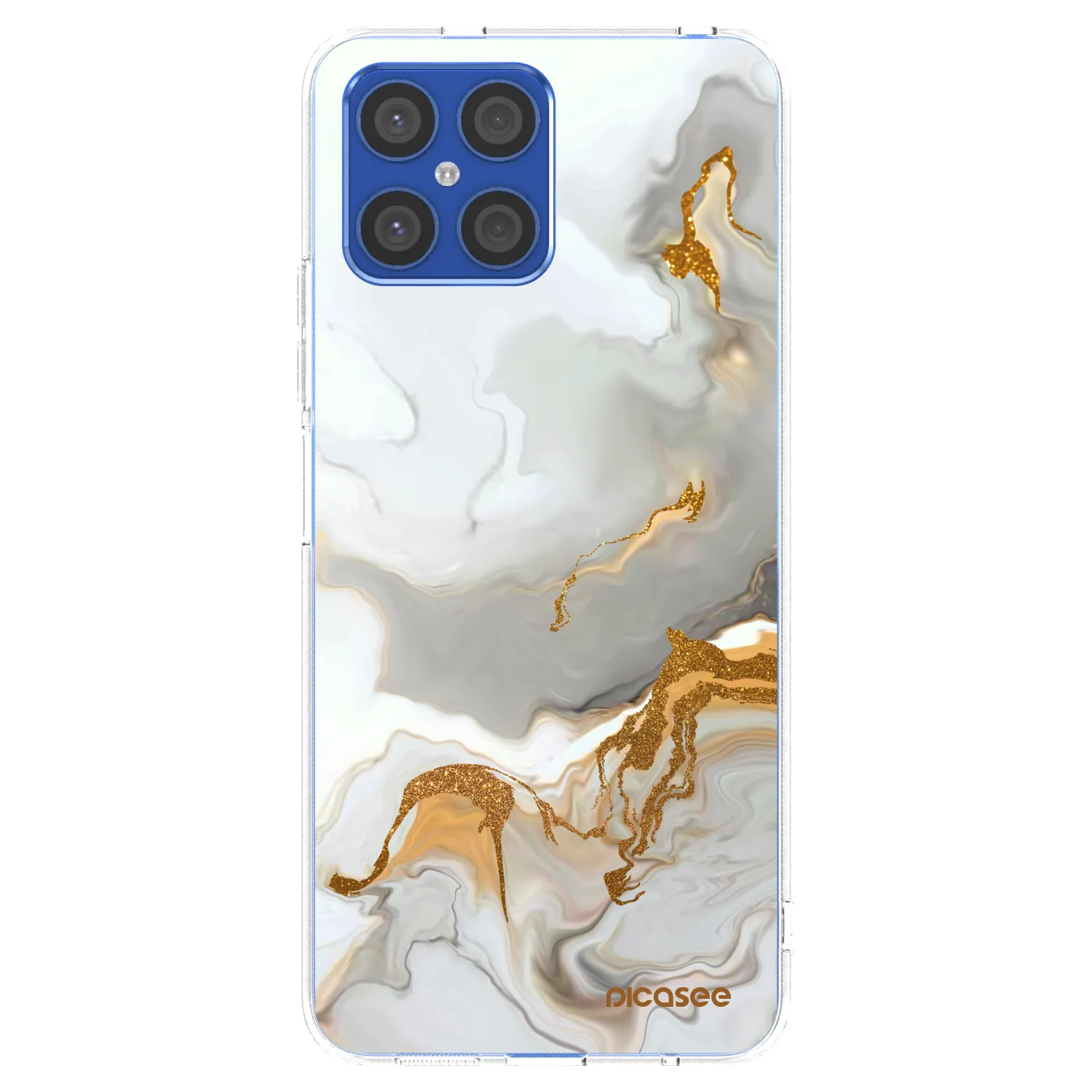 Picasee husă transparentă din silicon pentru Honor X8 4G - Her