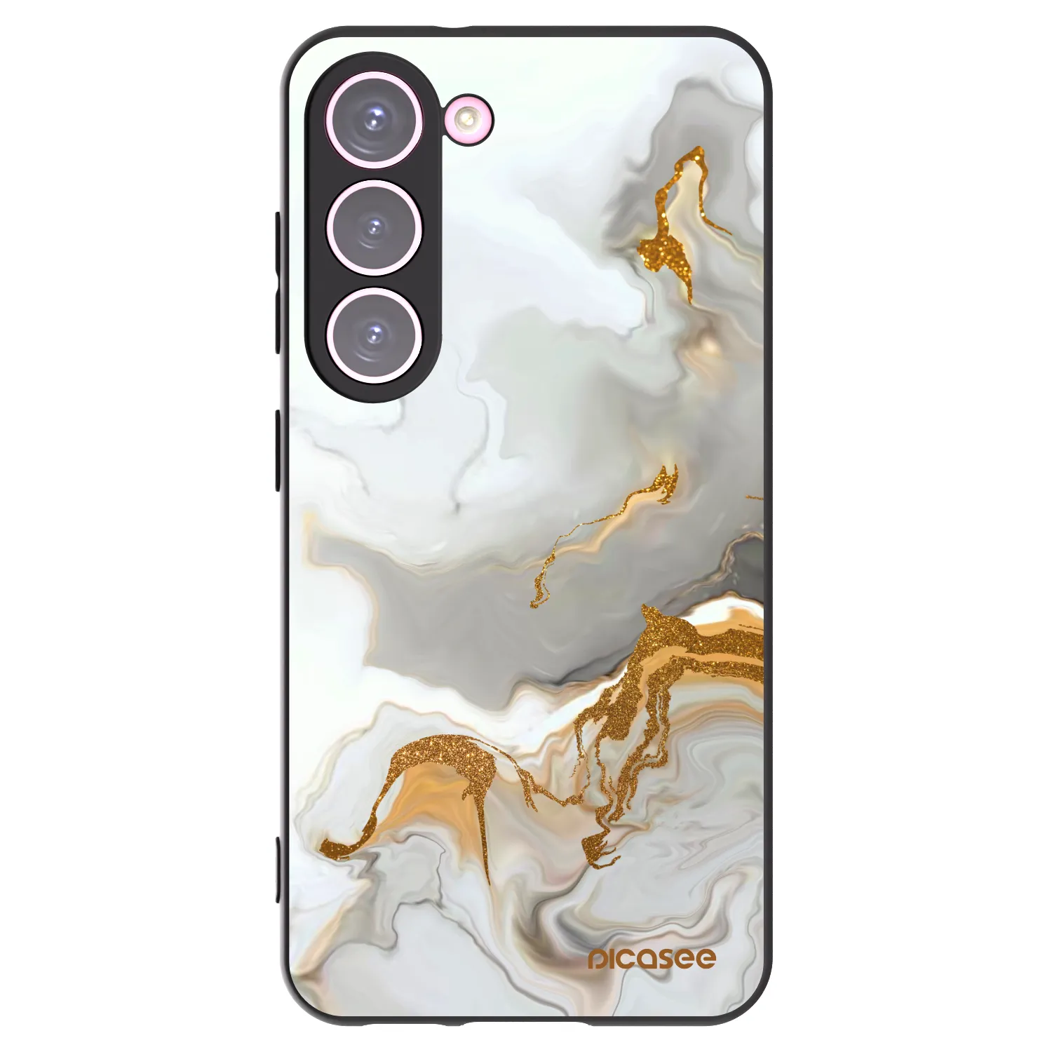 Picasee husă neagră din silicon pentru Samsung Galaxy S23 5G - Her