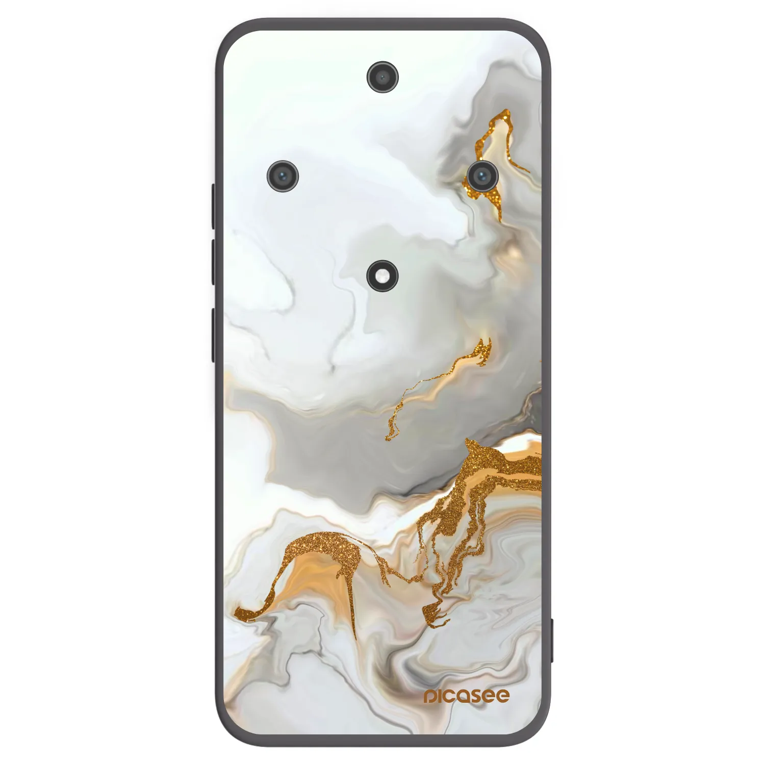 Picasee husă neagră din silicon pentru Honor Magic5 Lite 5G - Her