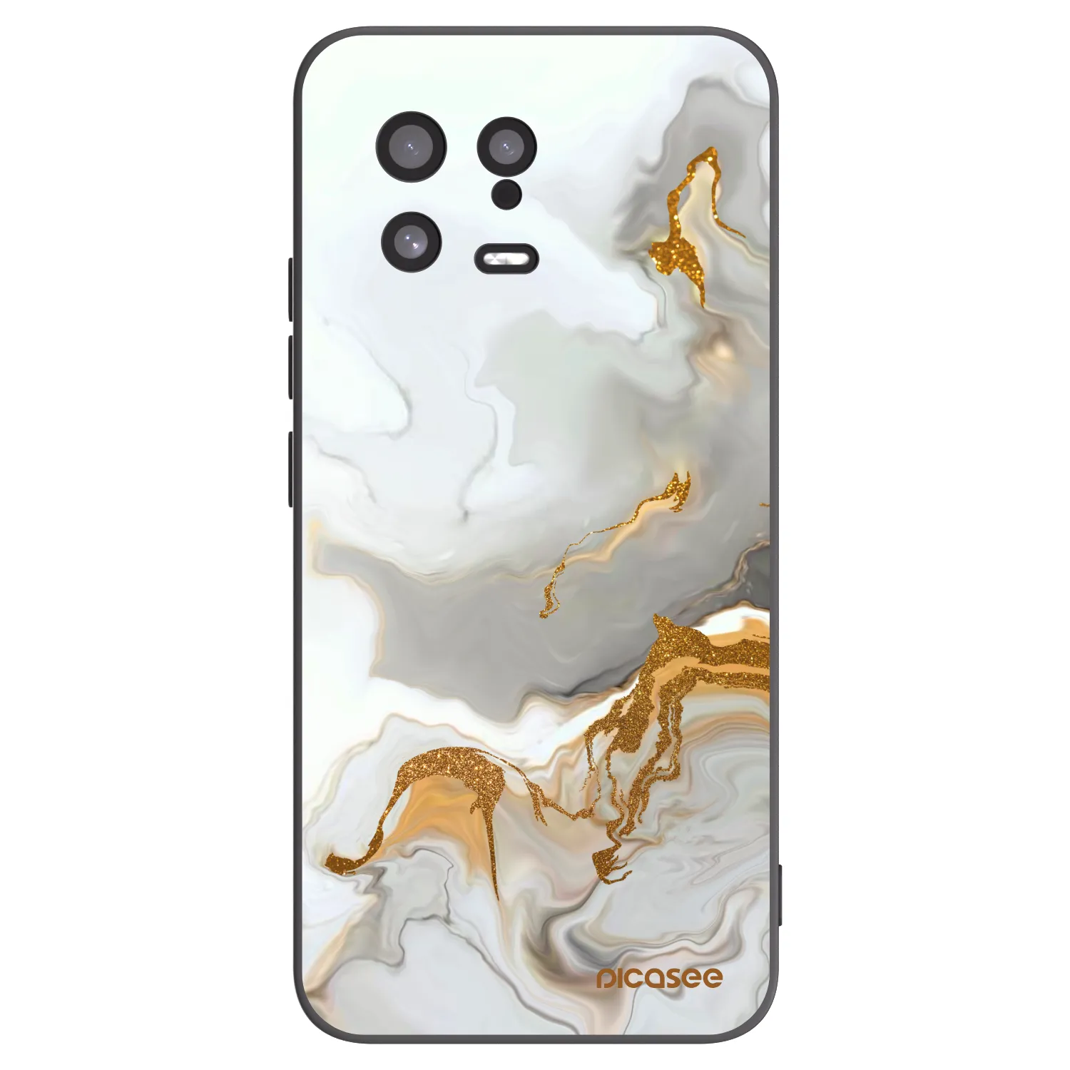 Picasee husă neagră din silicon pentru Xiaomi 13 - Her