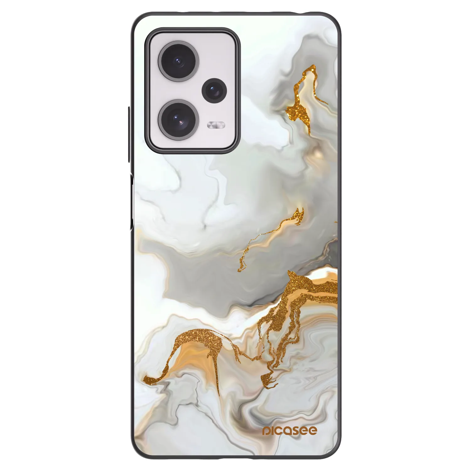 Picasee husă neagră din silicon pentru Xiaomi Redmi Note 12 Pro+ 5G - Her