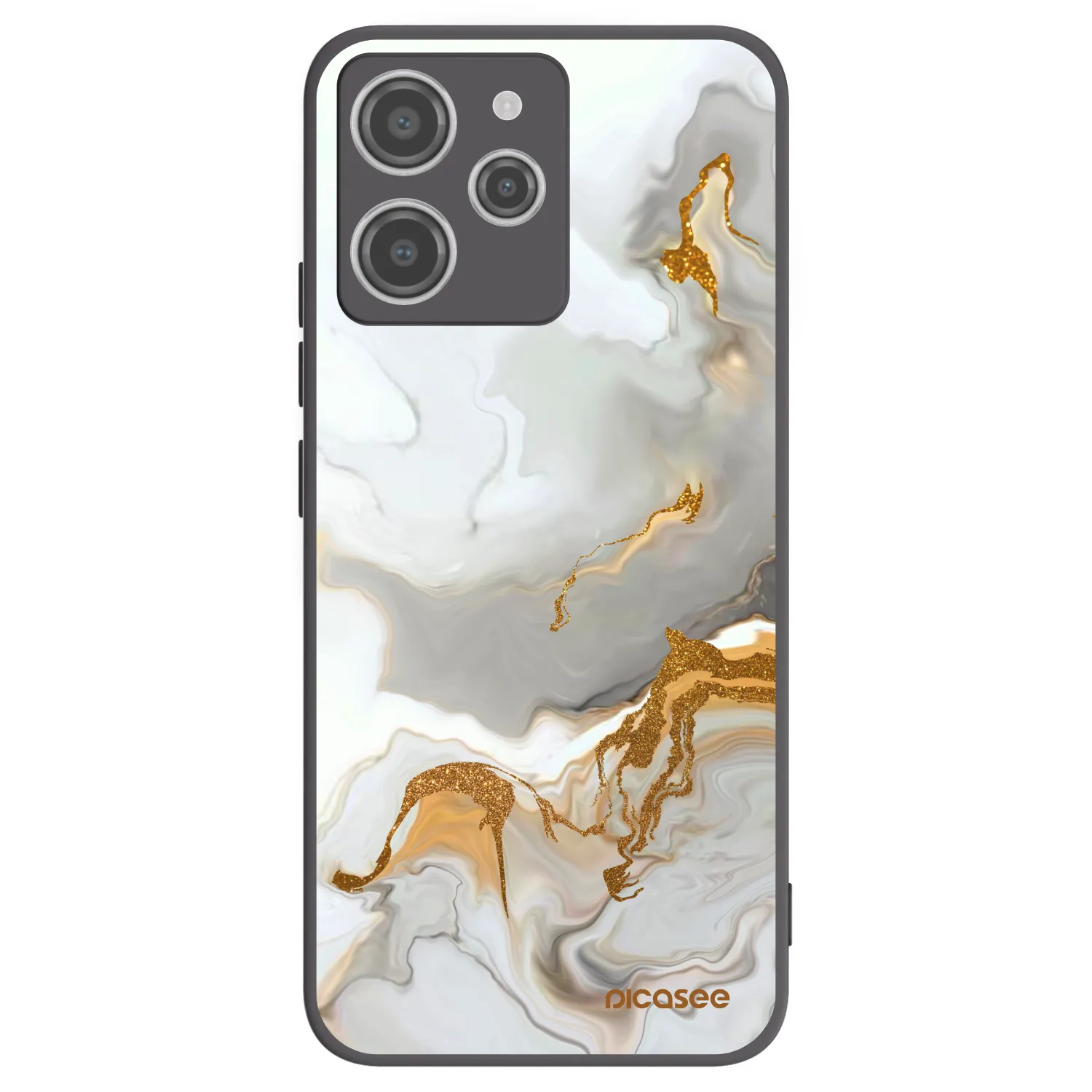 Picasee husă neagră din silicon pentru Xiaomi Redmi 12 4G - Her