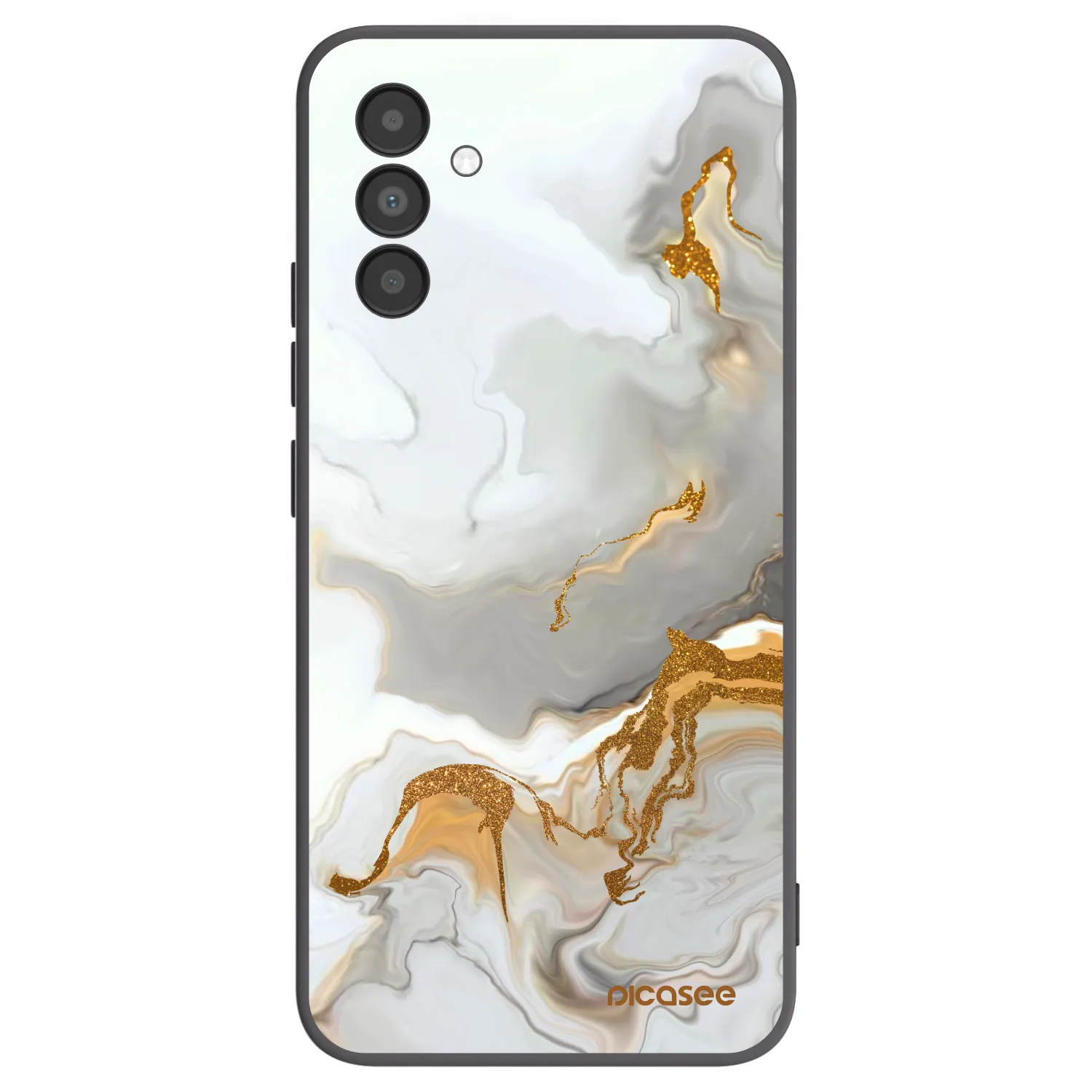 Picasee husă neagră din silicon pentru Samsung Galaxy A04s A047F - Her