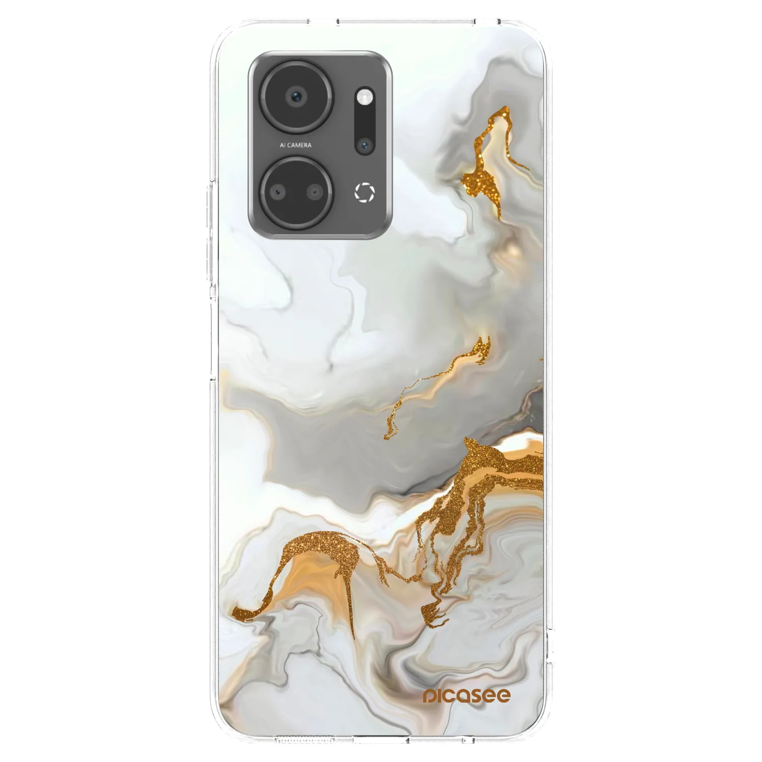 Picasee husă transparentă din silicon pentru Honor X7a - Her