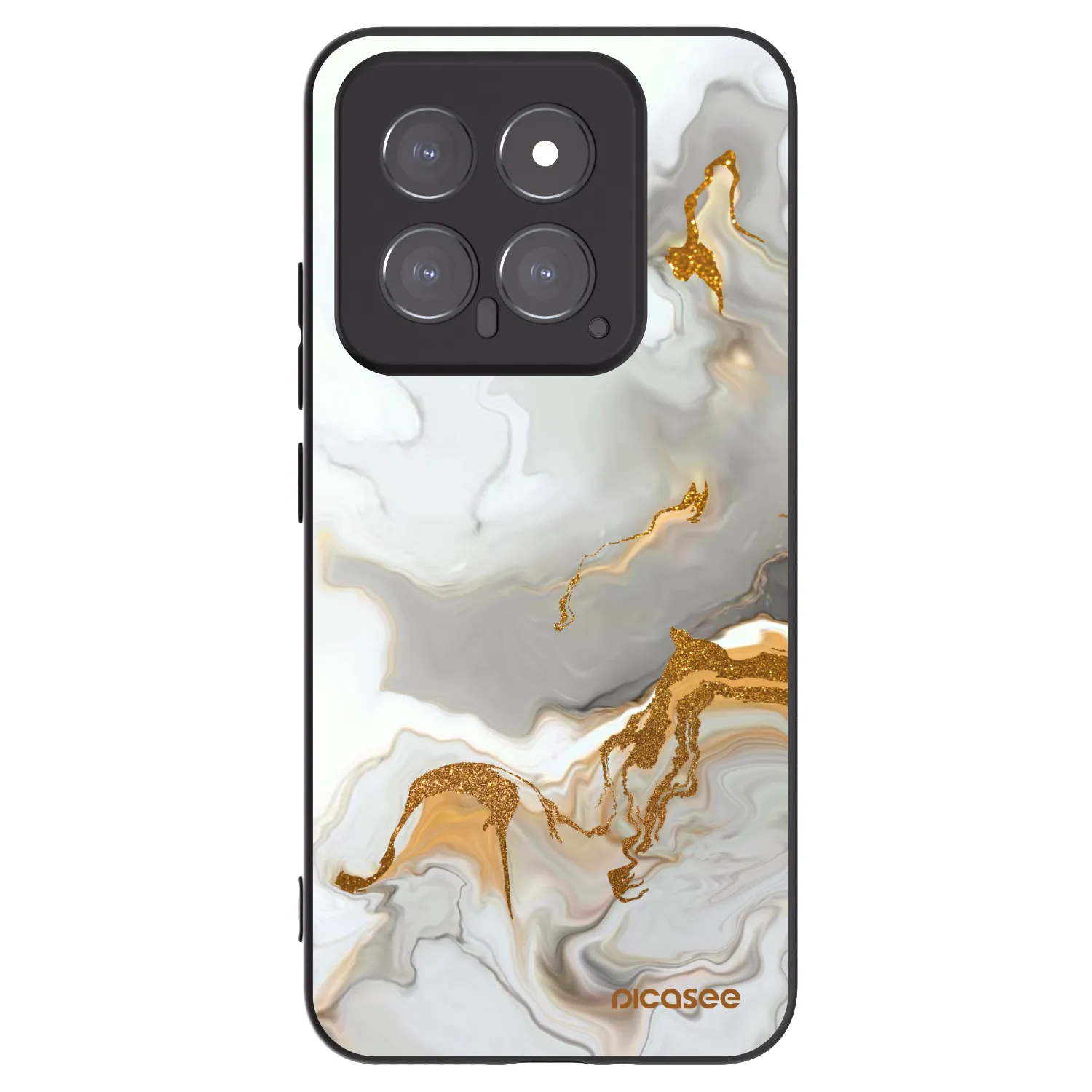 Picasee husă neagră din silicon pentru Xiaomi 14 - Her