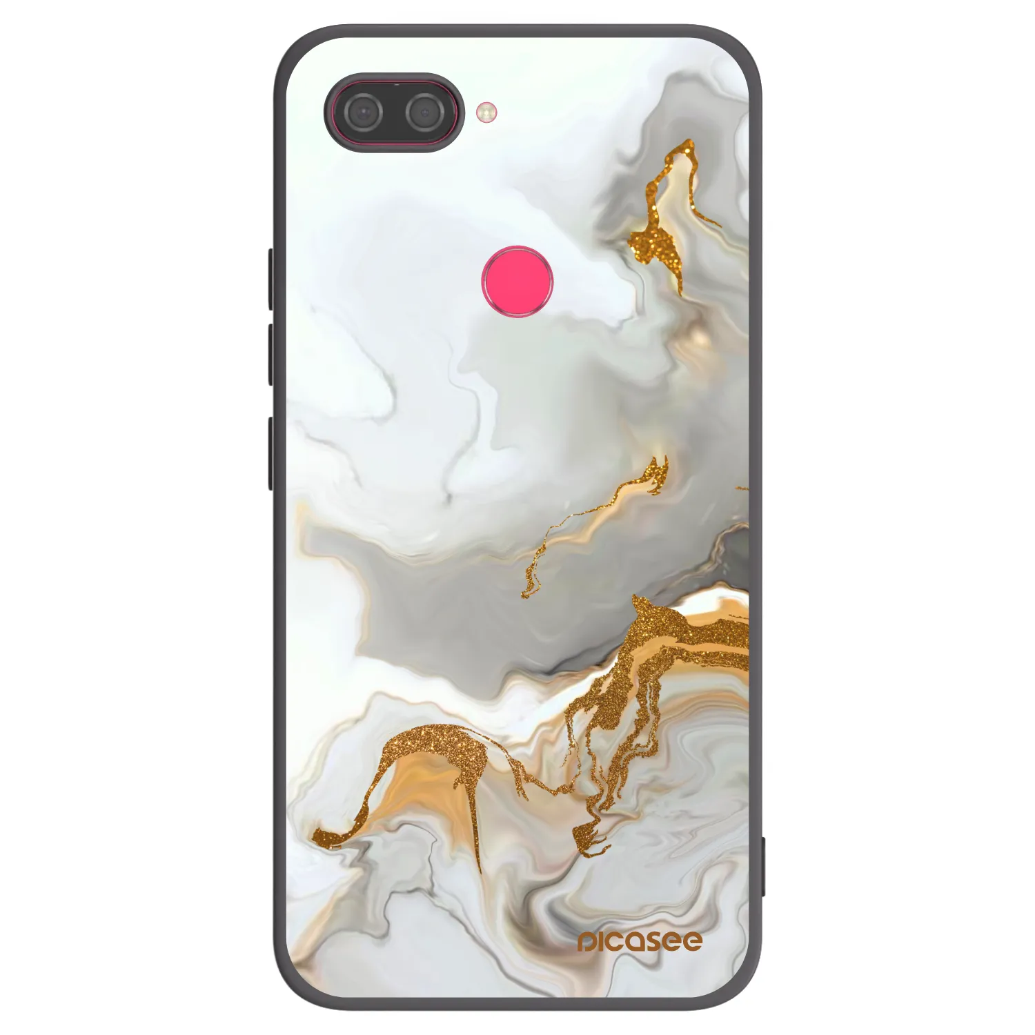 Picasee husă neagră din silicon pentru Xiaomi Mi 8 Lite - Her