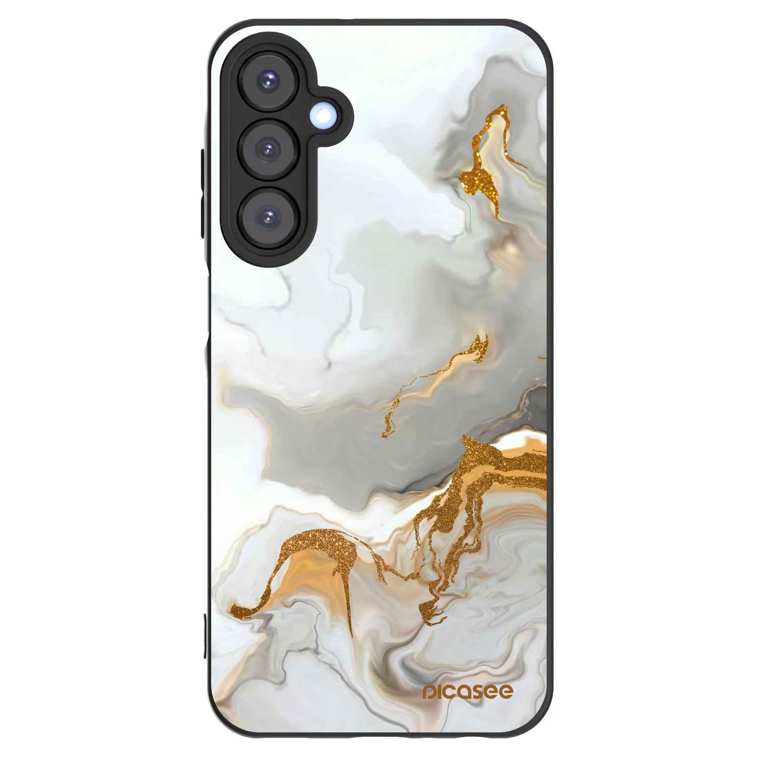 Picasee husă neagră din silicon pentru Samsung Galaxy A25 A256B 5G - Her