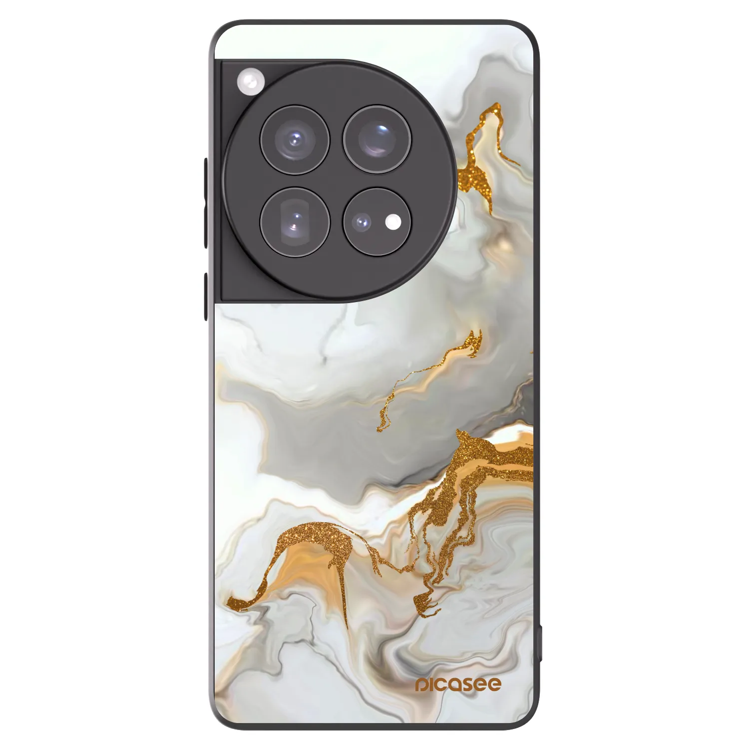 Picasee husă neagră din silicon pentru OnePlus 12 5G - Her