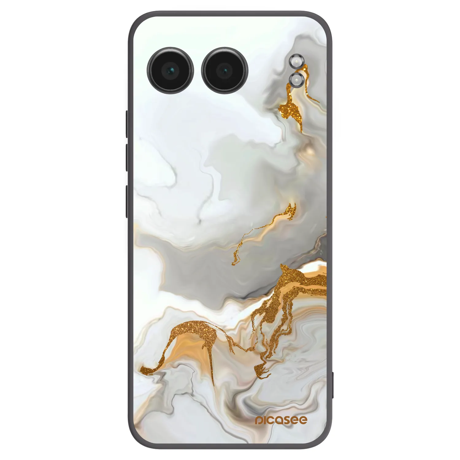 Picasee husă neagră din silicon pentru OnePlus Nord 4 - Her