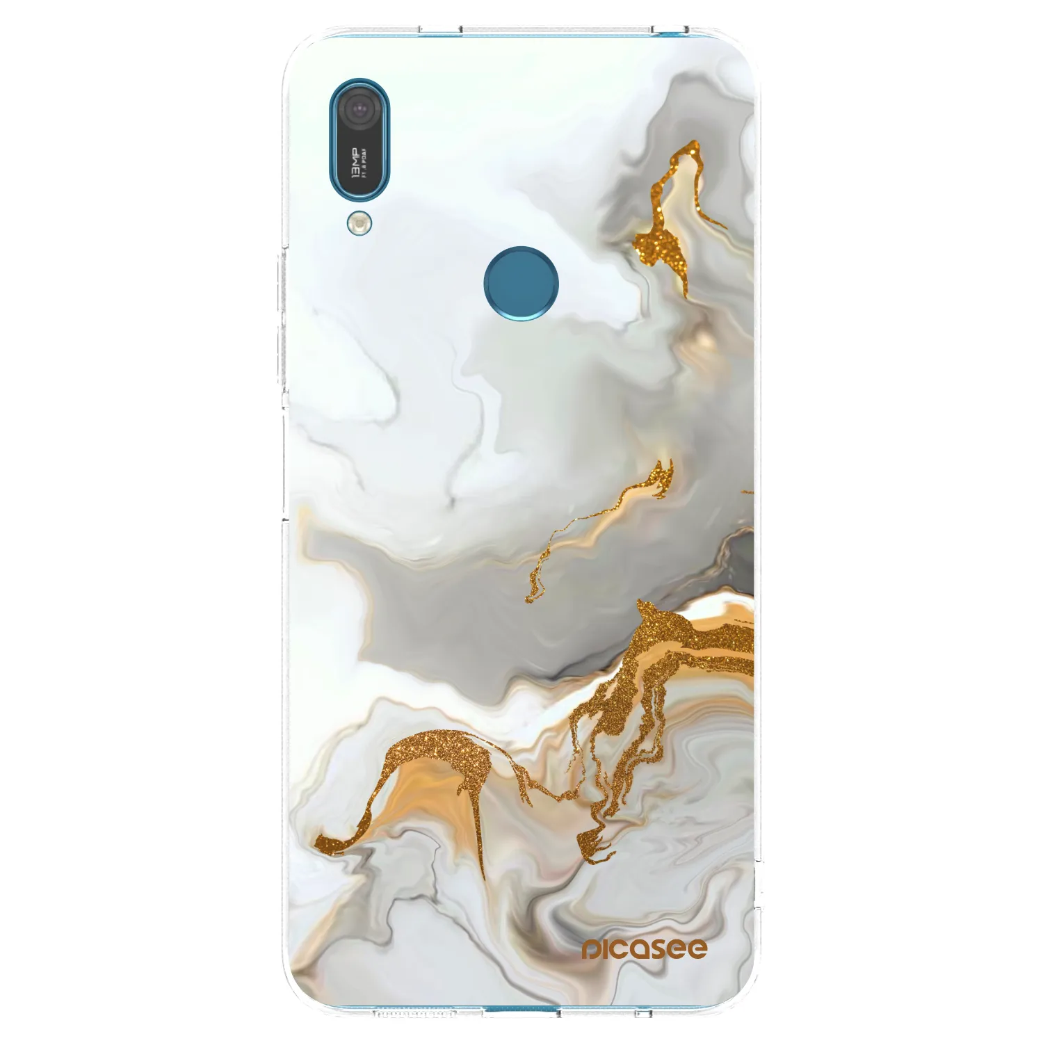 Picasee husă transparentă din silicon pentru Huawei Y7 2019 - Her