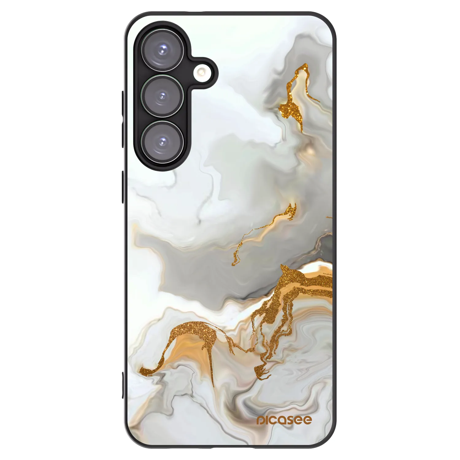 Picasee husă neagră din silicon pentru Samsung Galaxy S25+ 5G - Her