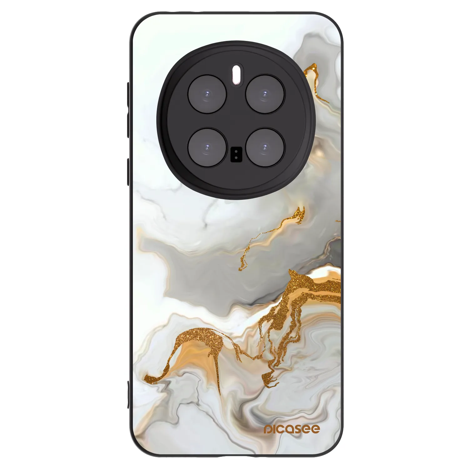 Picasee husă neagră din silicon pentru Honor Magic7 Pro 5G - Her