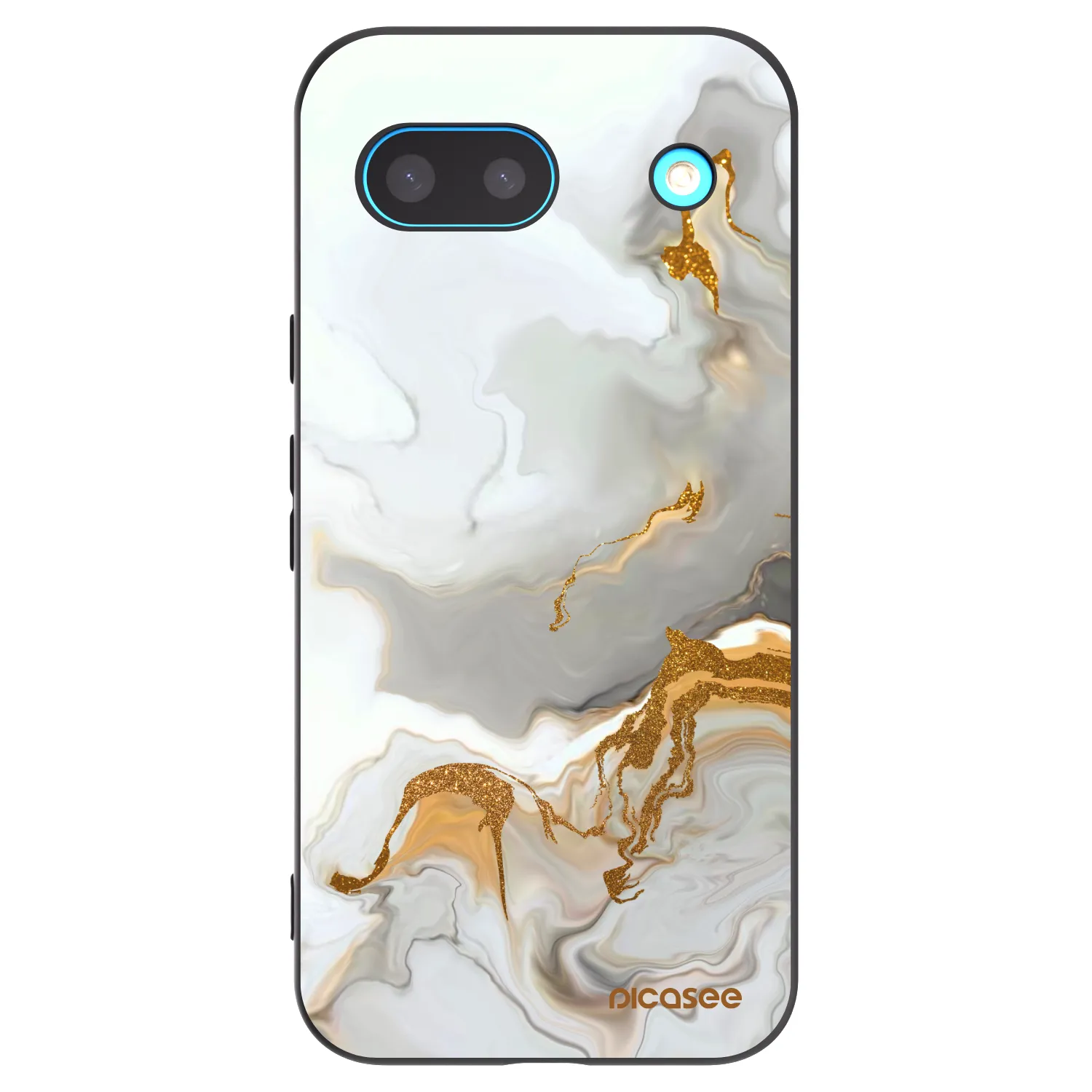 Picasee husă neagră din silicon pentru Google Pixel 8a - Her