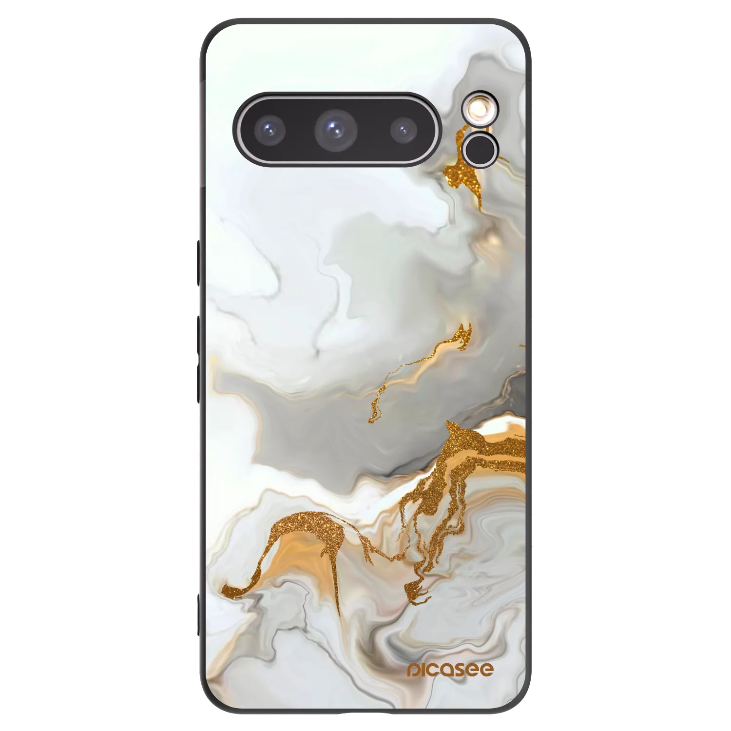 Picasee husă neagră din silicon pentru Google Pixel 8 Pro - Her