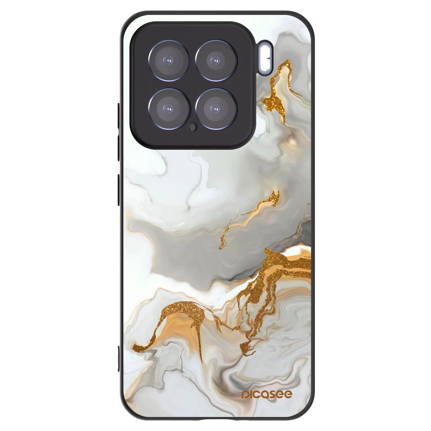 Picasee husă neagră din silicon pentru Xiaomi 15 - Her