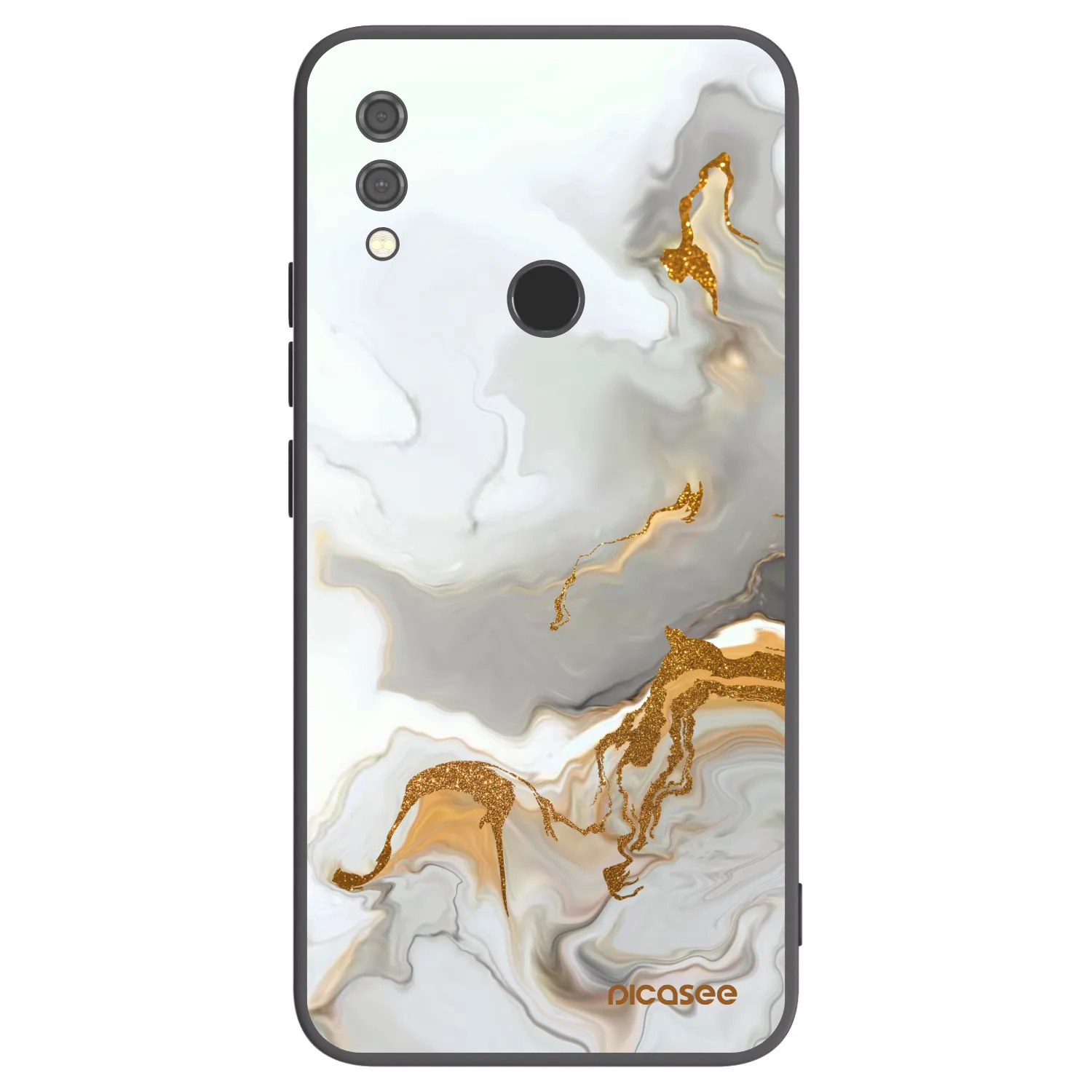 Picasee husă neagră din silicon pentru Xiaomi Redmi Note 7 - Her