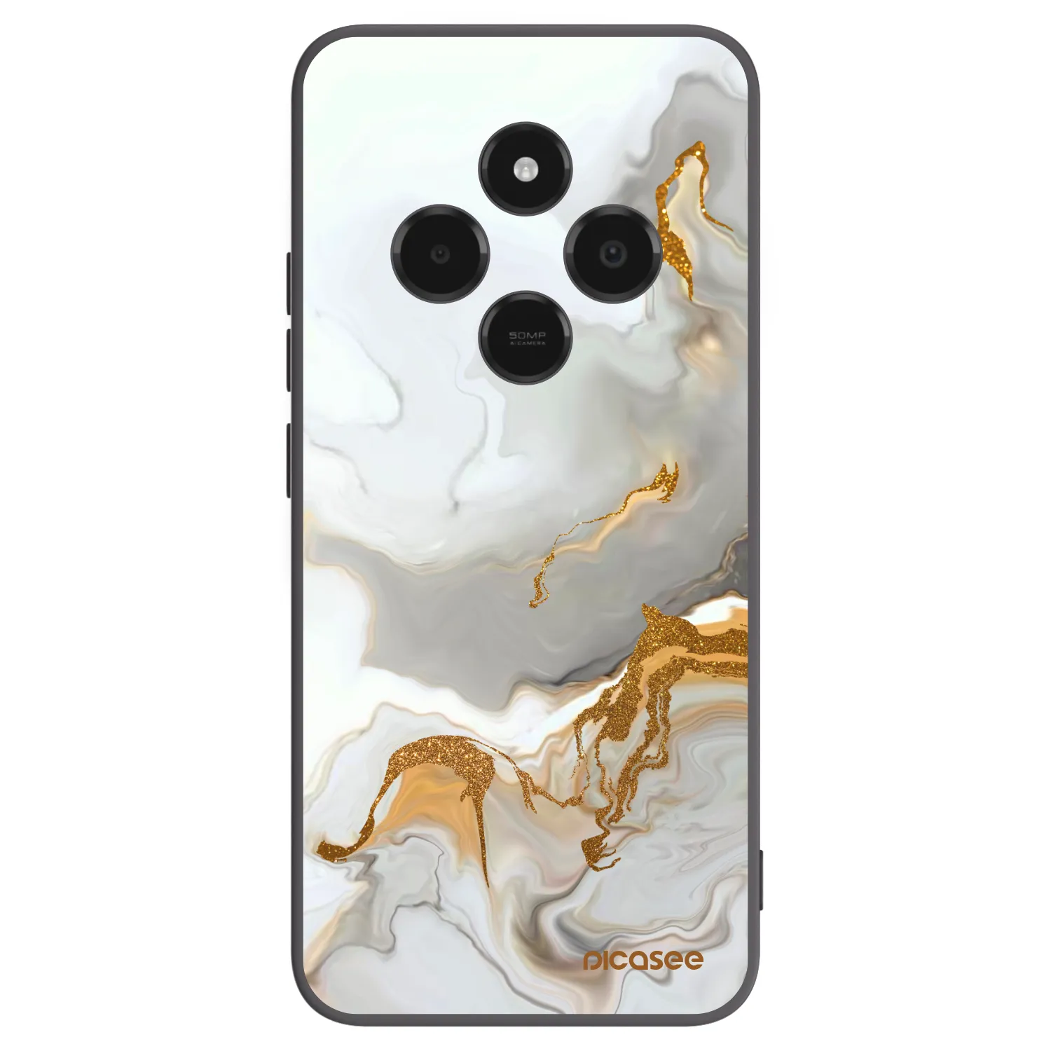 Picasee husă neagră din silicon pentru Xiaomi Poco C75 - Her