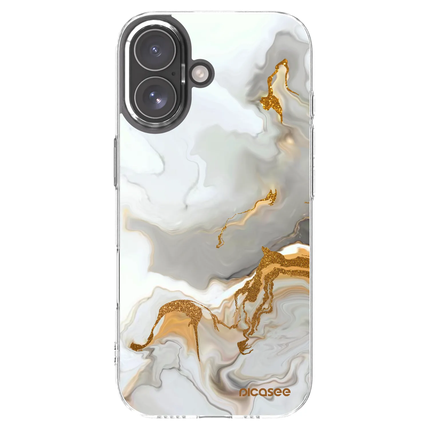 Picasee husă transparentă din silicon pentru Apple iPhone 17 - Her