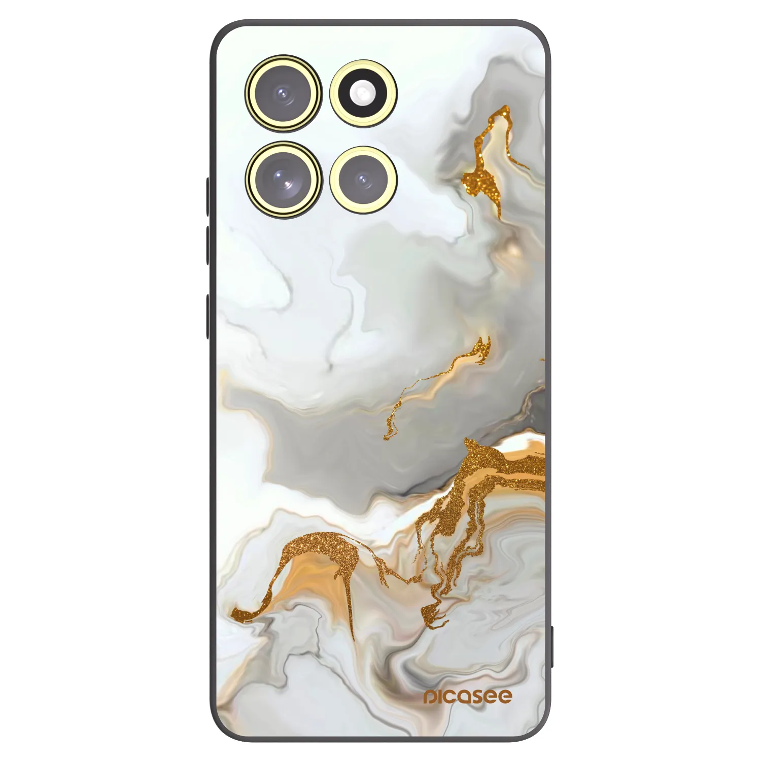 Picasee husă neagră din silicon pentru Motorola Moto G86 5G - Her