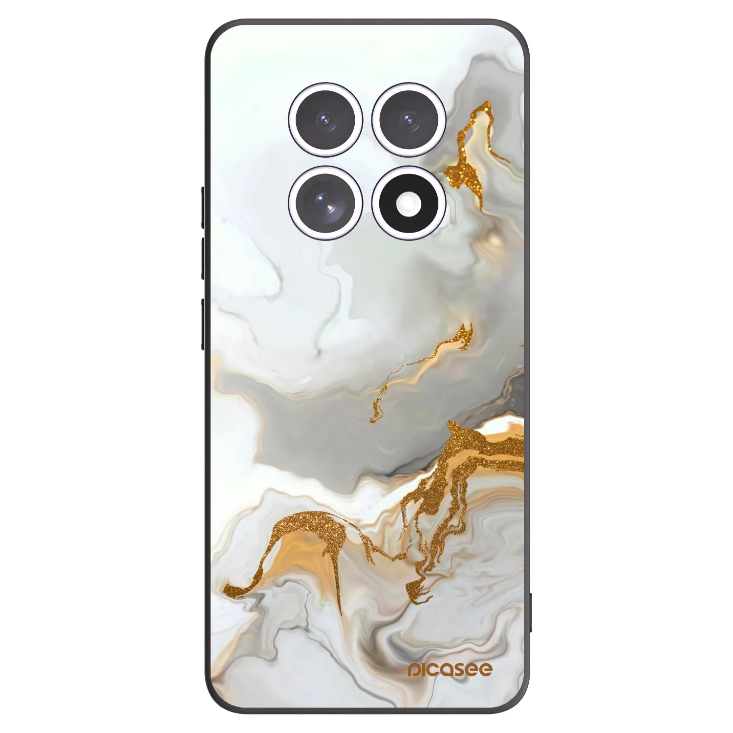 Picasee husă neagră din silicon pentru Xiaomi Redmi Note 15 - Her