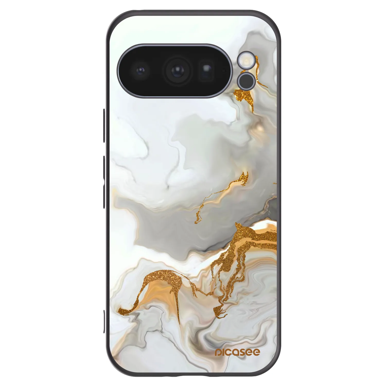 Picasee husă neagră din silicon pentru Google Pixel 10 Pro - Her