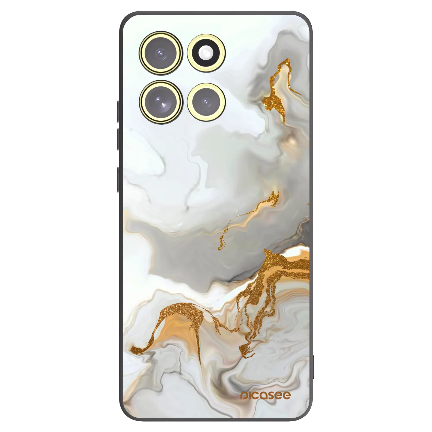 Picasee husă neagră din silicon pentru Motorola Moto G86 Power 5G - Her