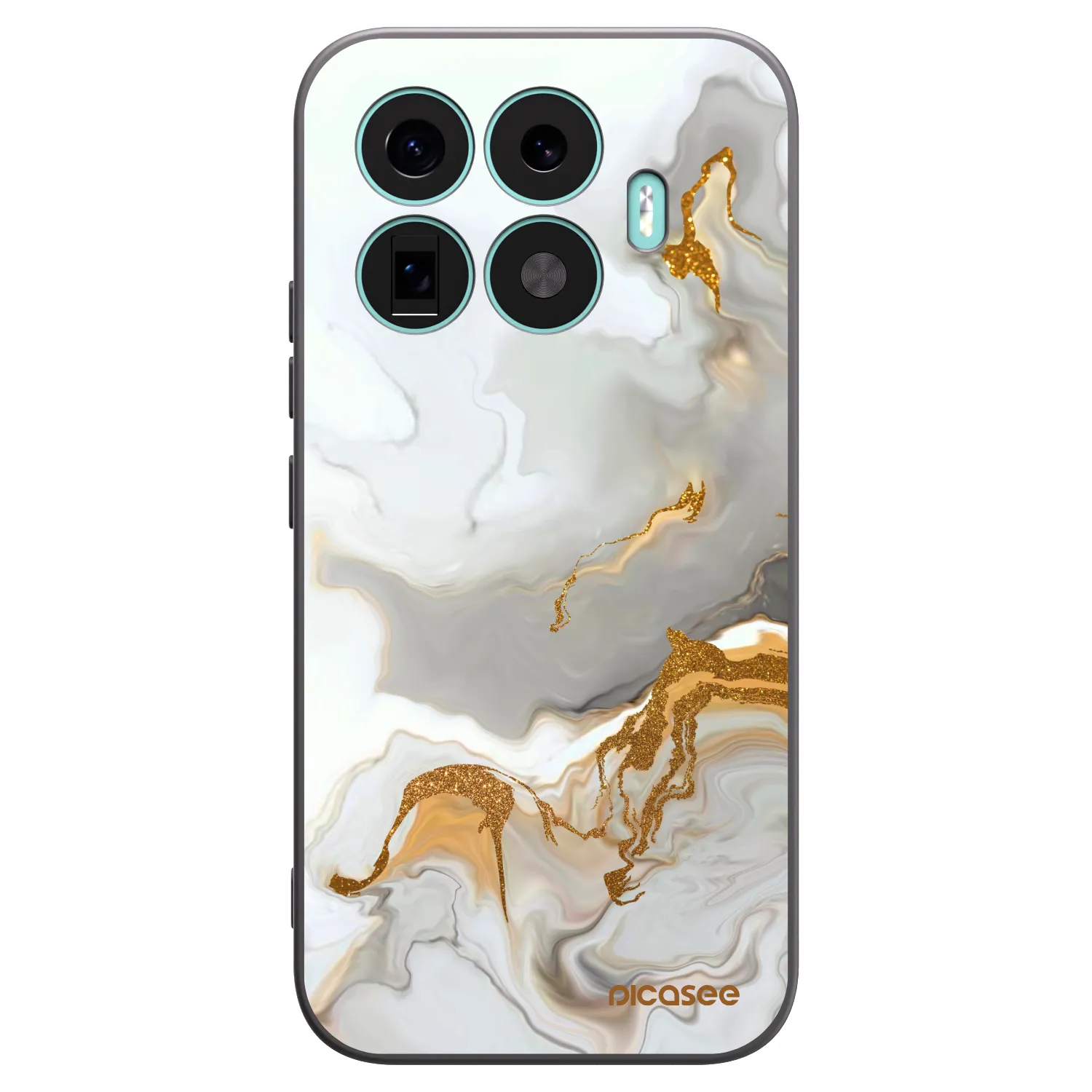 Picasee husă neagră din silicon pentru Xiaomi 17T - Her