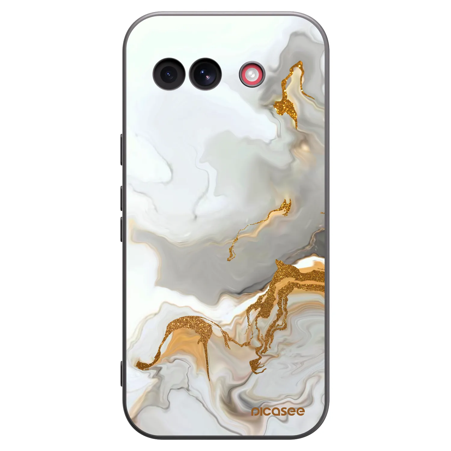 Picasee husă neagră din silicon pentru Google Pixel 10a - Her