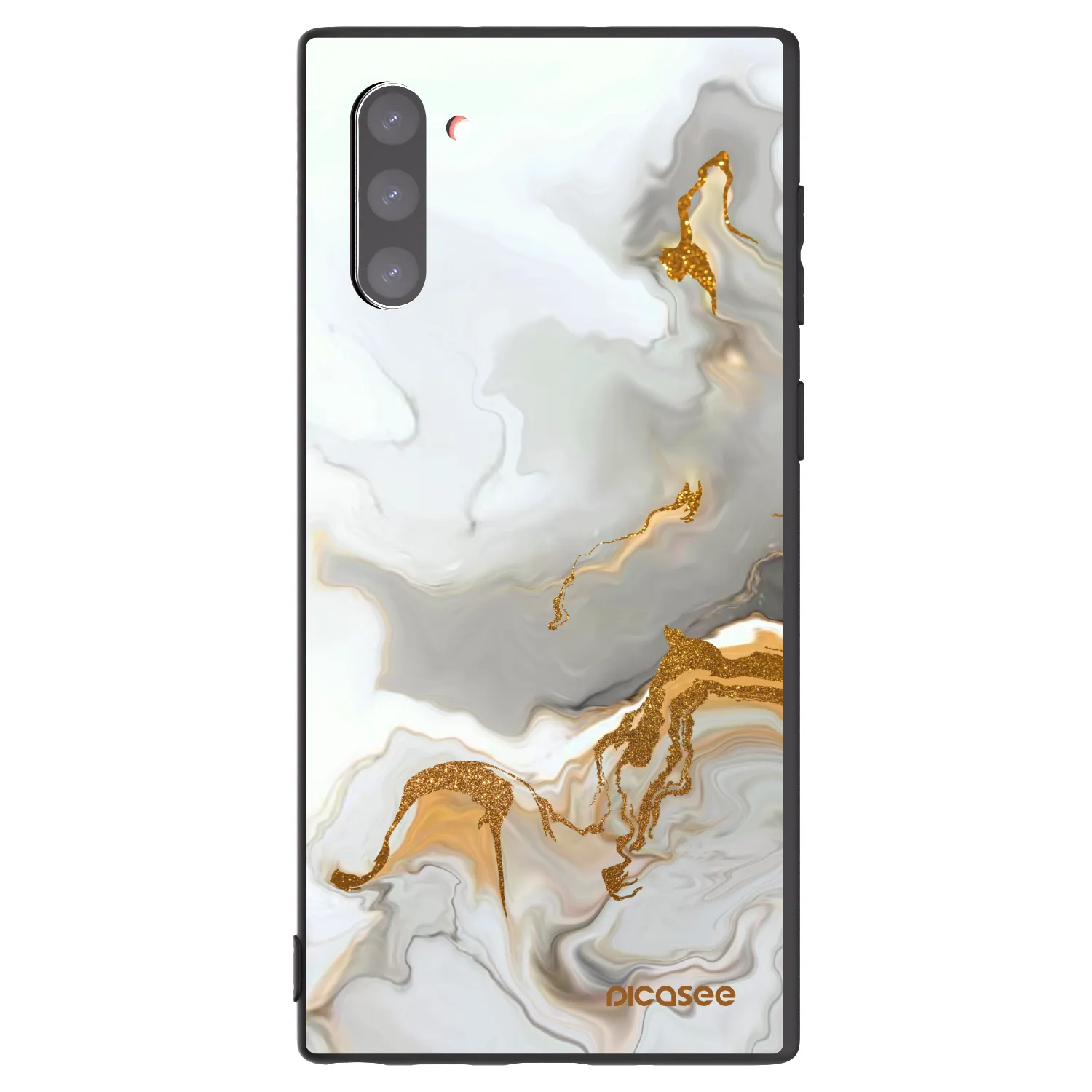 Picasee husă neagră din silicon pentru Samsung Galaxy Note 10 N970F - Her