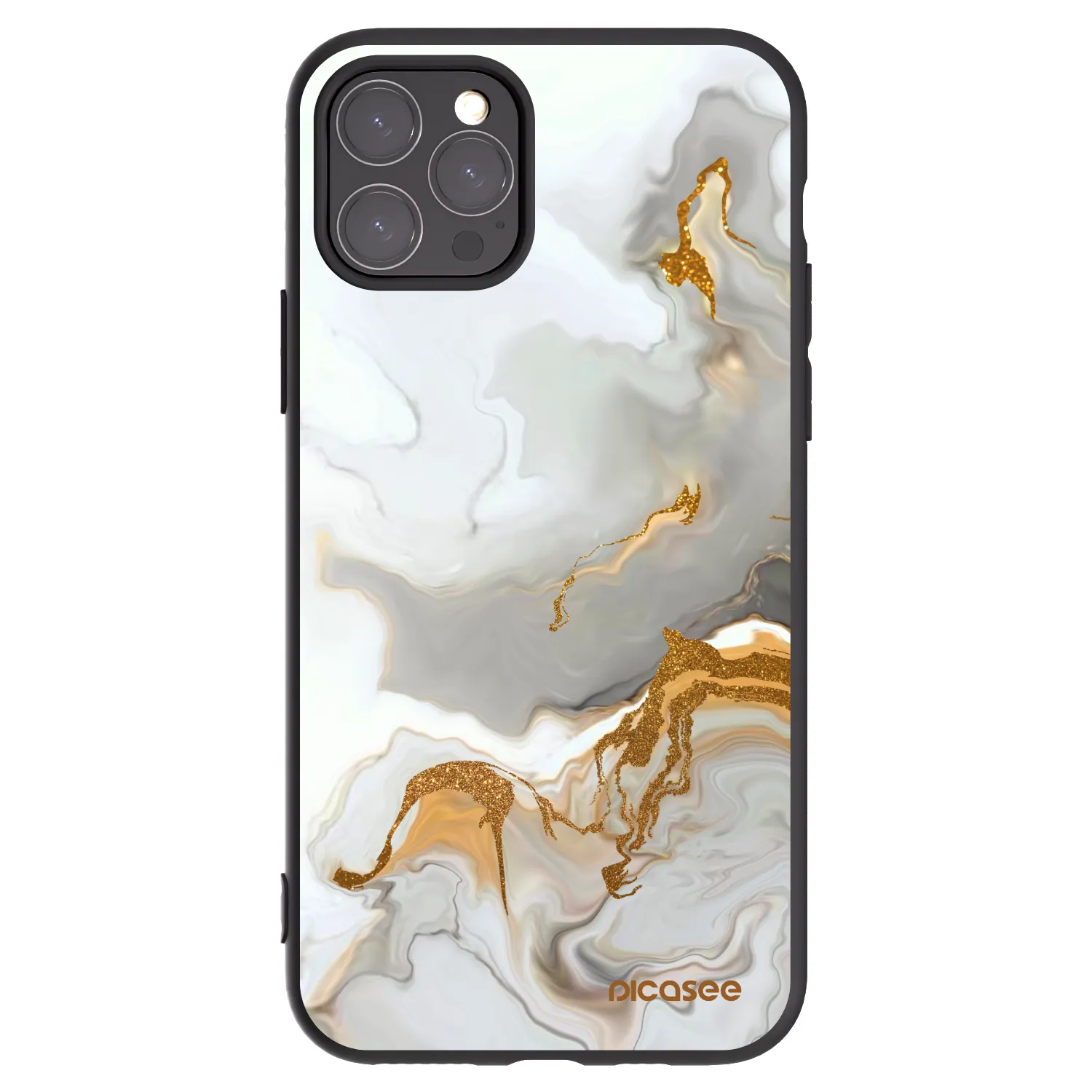 Picasee husă neagră din silicon pentru Apple iPhone 11 Pro - Her