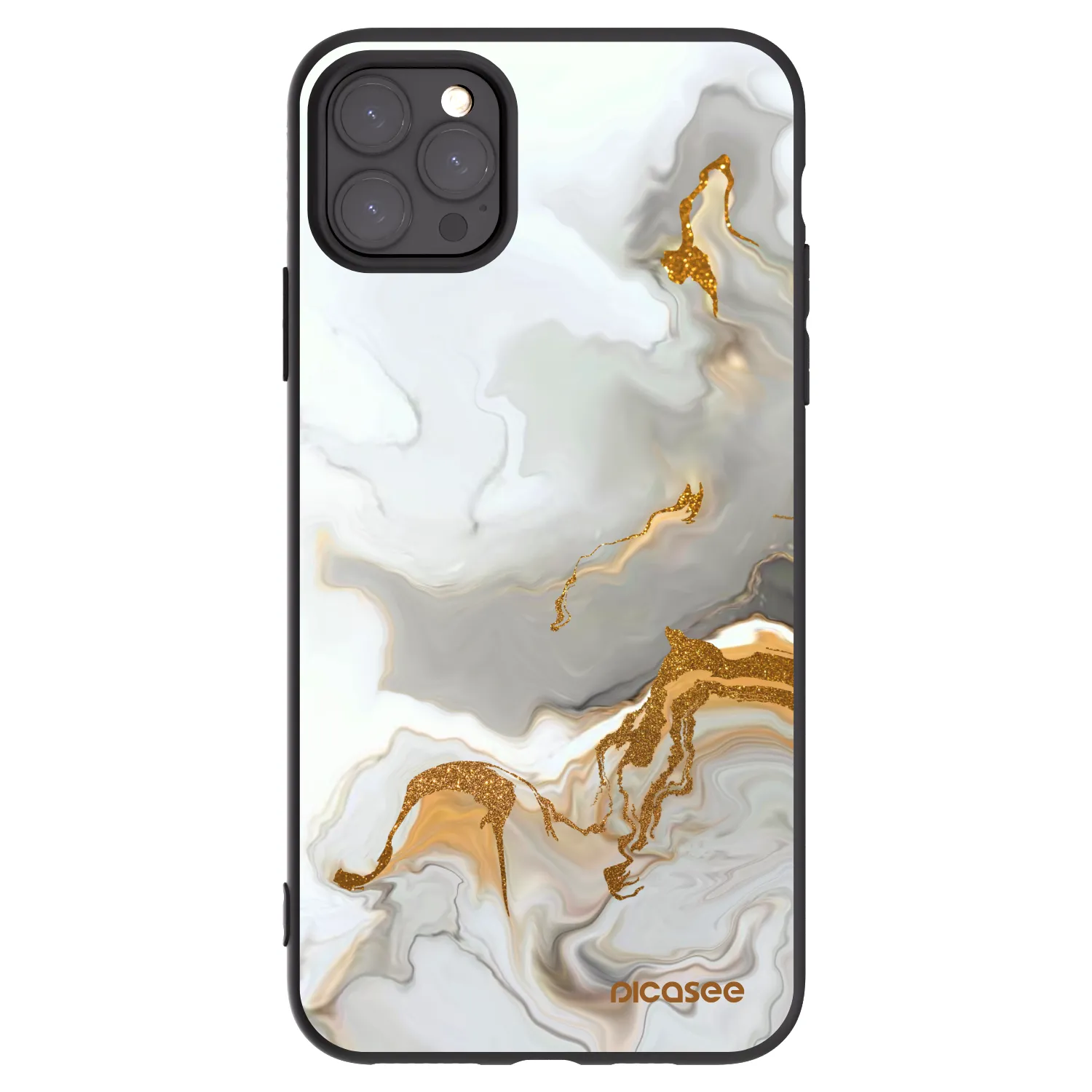 Picasee husă neagră din silicon pentru Apple iPhone 11 Pro Max - Her