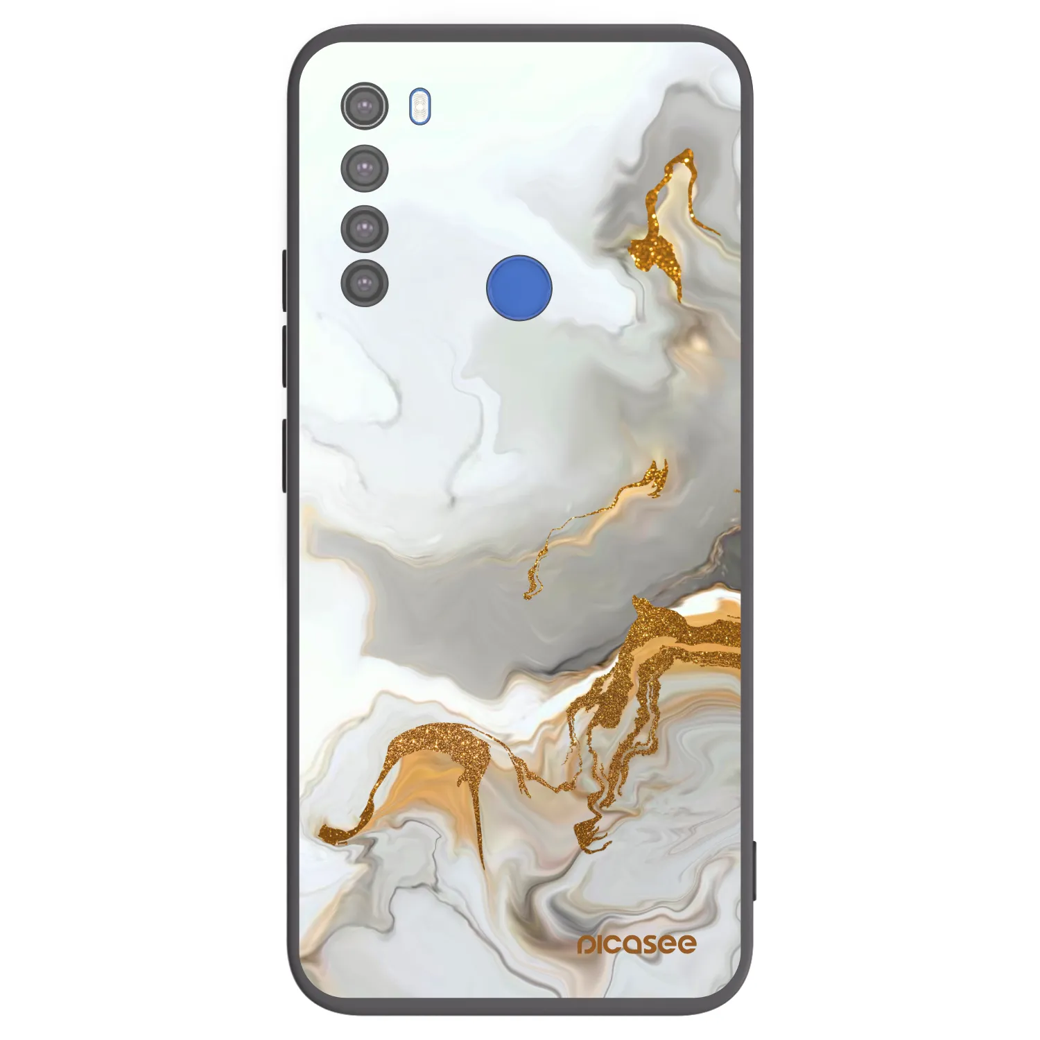 Picasee husă neagră din silicon pentru Xiaomi Redmi Note 8T - Her