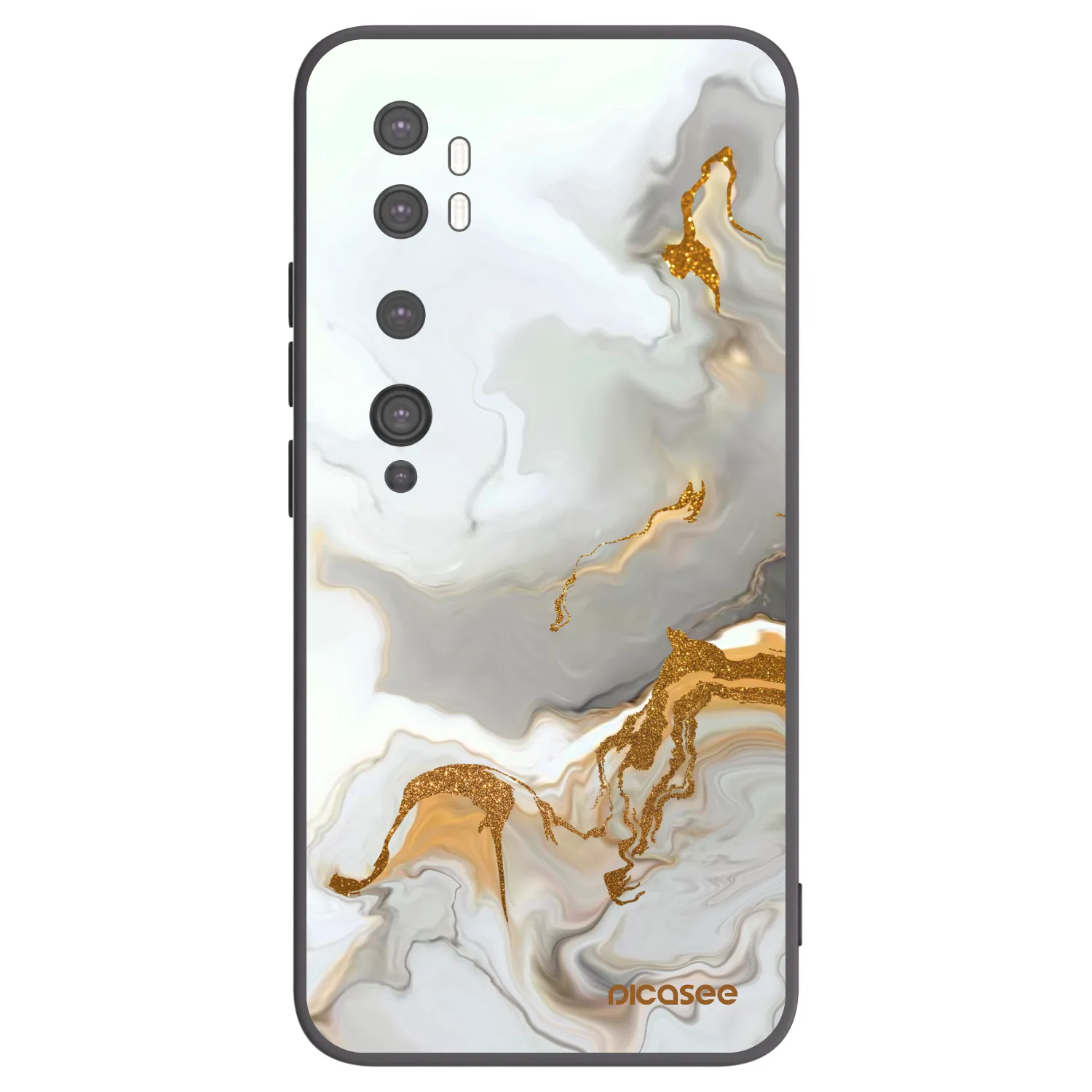 Picasee husă neagră din silicon pentru Xiaomi Mi Note 10 (Pro) - Her