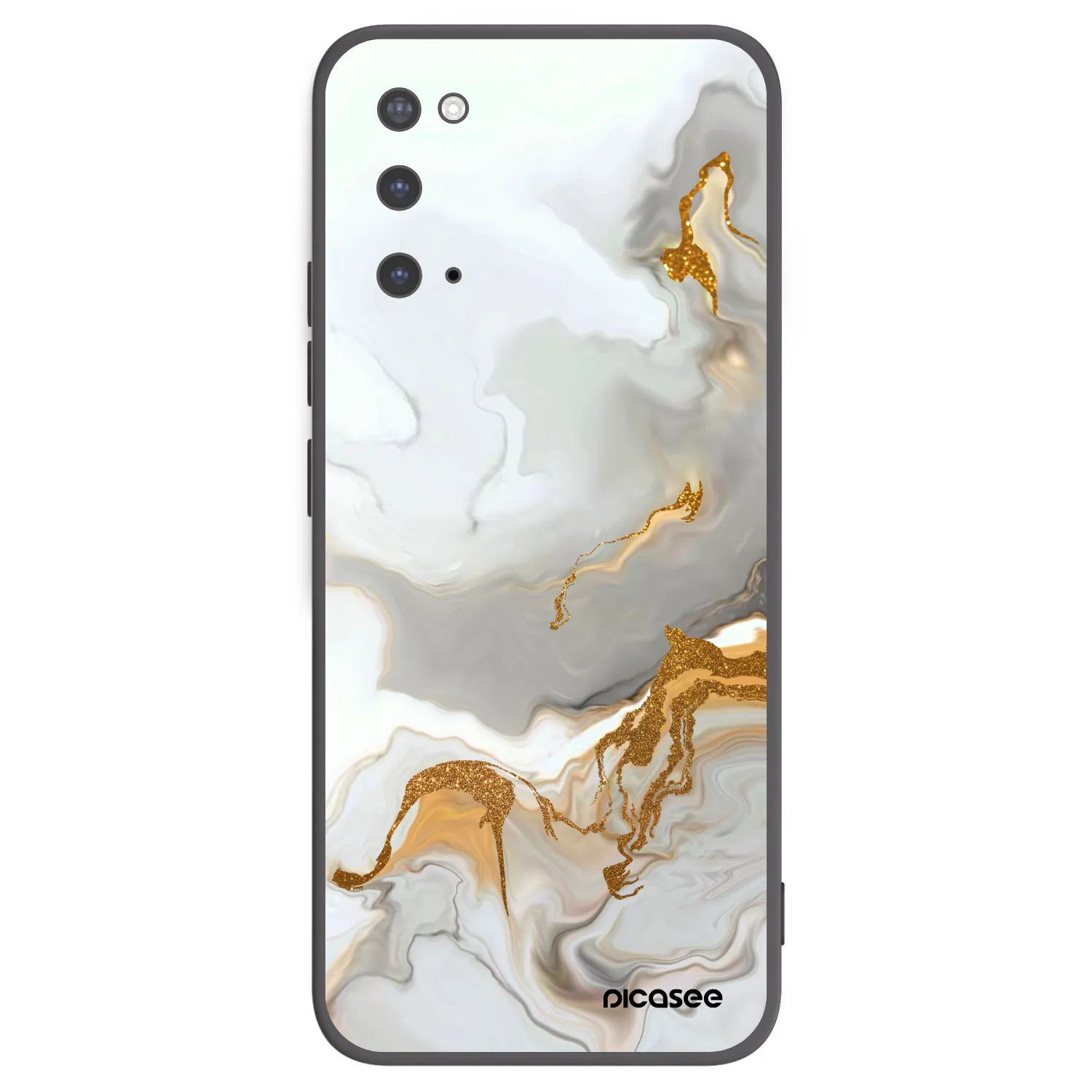 Picasee husă neagră din silicon pentru Samsung Galaxy S20 G980F - Her