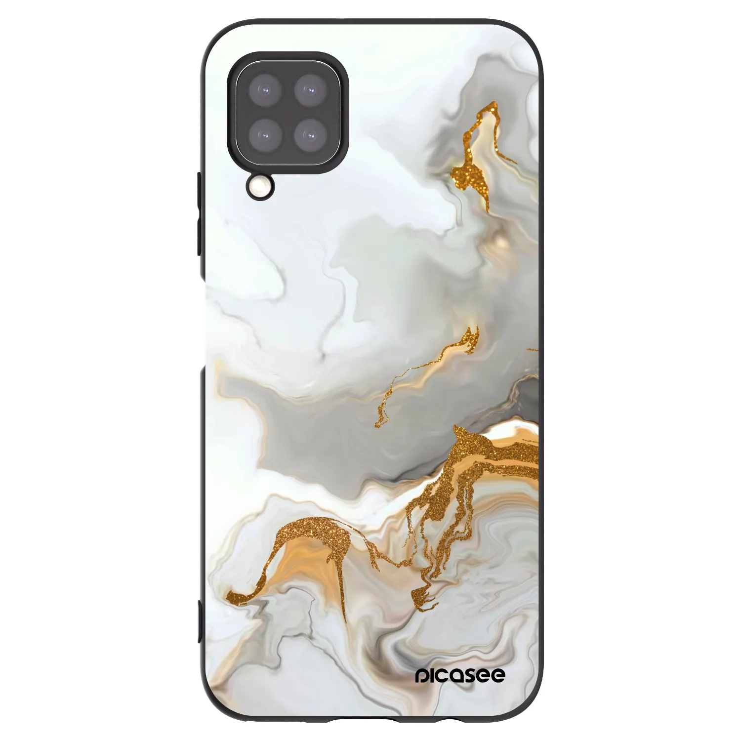 Picasee husă neagră din silicon pentru Huawei P40 Lite - Her