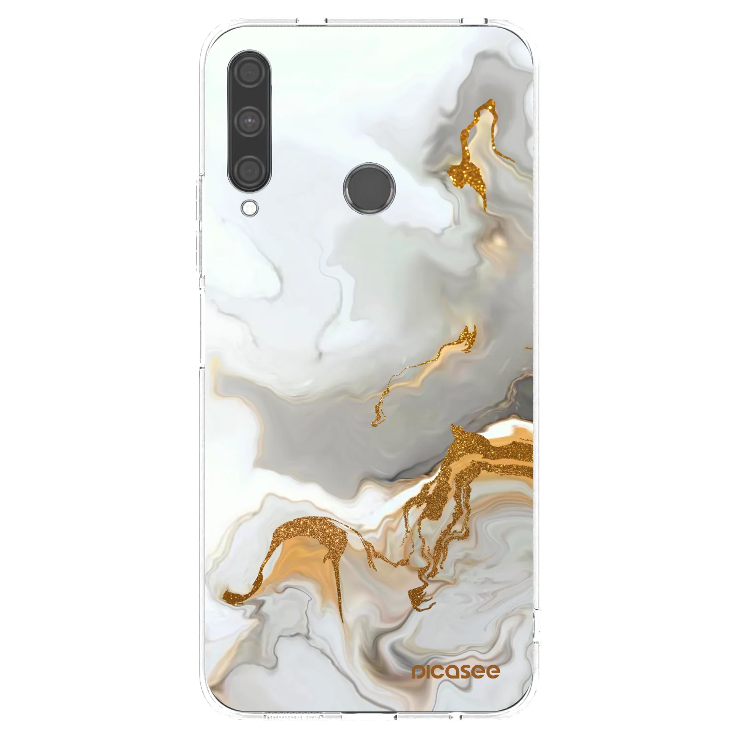 Picasee husă transparentă din silicon pentru Huawei P40 Lite E - Her