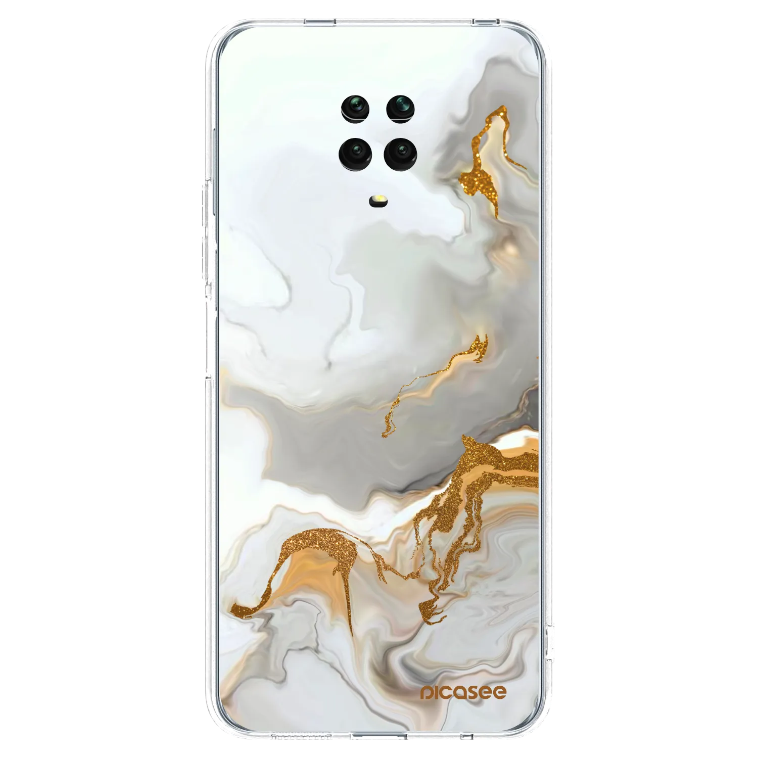 Picasee husă transparentă din silicon pentru Xiaomi Redmi Note 9 Pro - Her