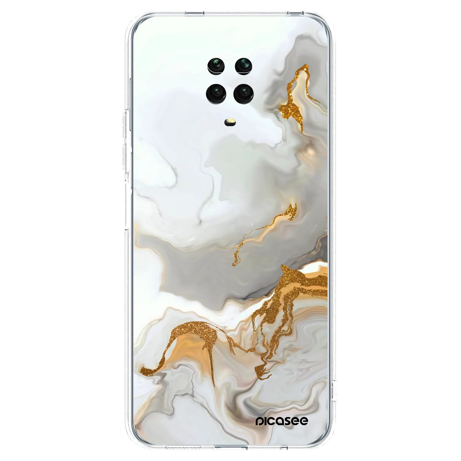 Picasee husă transparentă din silicon pentru Xiaomi Redmi Note 9S - Her