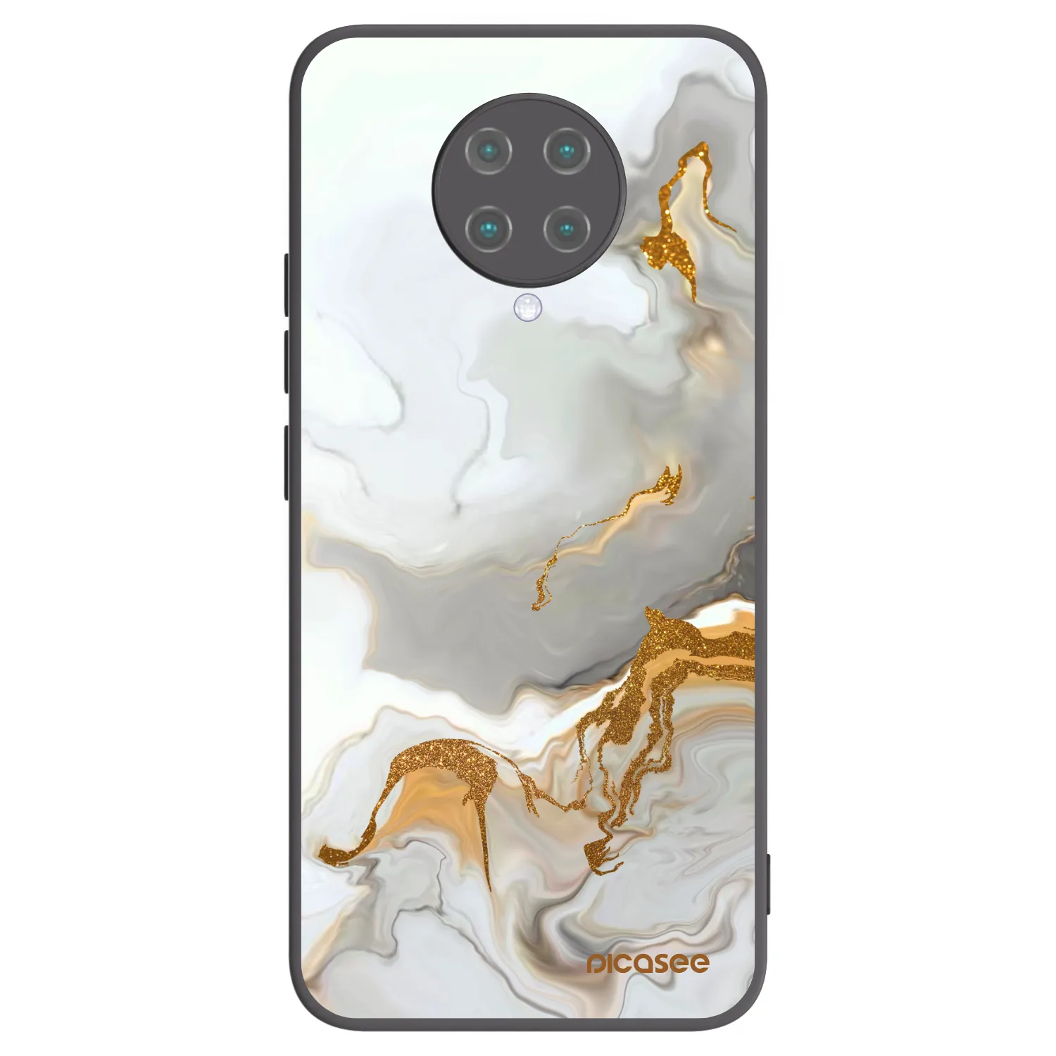 Picasee husă neagră din silicon pentru Xiaomi Poco F2 Pro - Her