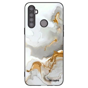 Picasee husă neagră din silicon pentru Realme 6i - Her