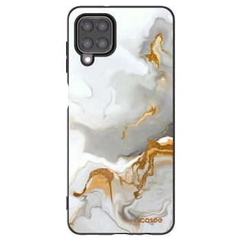 Picasee husă neagră din silicon pentru Samsung Galaxy A12 A125F - Her