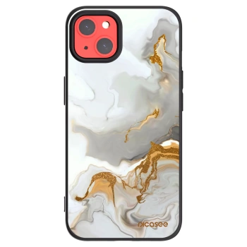 Picasee husă neagră din silicon pentru Apple iPhone 13 - Her
