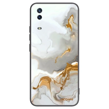 Picasee husă neagră din silicon pentru Vivo Y11s - Her