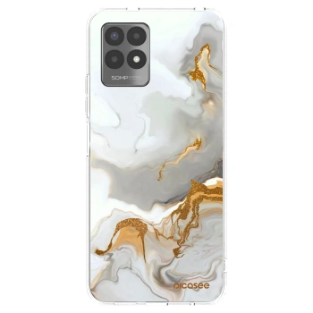 Picasee husă transparentă din silicon pentru Realme 8i - Her