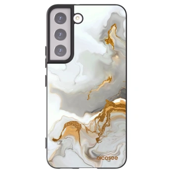 Picasee husă neagră din silicon pentru Samsung Galaxy S22 5G - Her