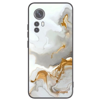 Picasee husă neagră din silicon pentru Xiaomi 12 - Her