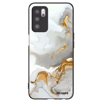 Picasee husă neagră din silicon pentru OPPO A16s - Her