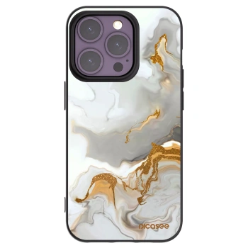 Picasee husă neagră din silicon pentru Apple iPhone 14 Pro - Her