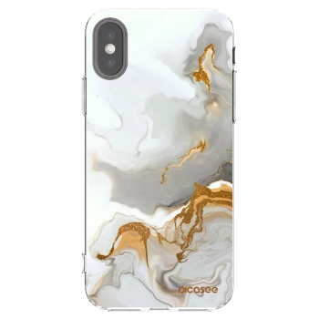 Picasee husă transparentă din silicon pentru Apple iPhone X/XS - Her