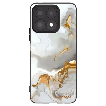 Picasee husă neagră din silicon pentru Honor X8a - Her